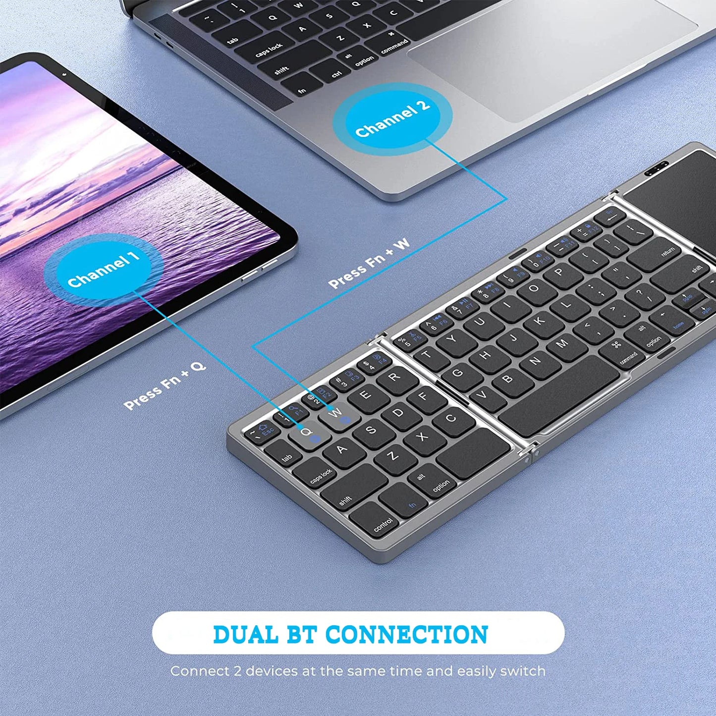 Foldable Wireless Keyboard