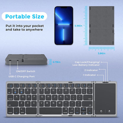 Foldable Wireless Keyboard